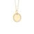 Pingente Personalizável em Ouro Amarelo 18k com Diamantes
