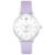 Relógio Life Descobertas Feminino Couro Roxo