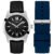 Relógio Guess Mens Boxed Sets Masculino Couro Preto