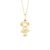 Pingente Menina em Ouro Amarelo 18k