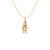 Pingente Menina em Ouro Amarelo 18k com Diamantes