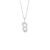 Pingente Menino em Ouro Branco 18k com Diamantes