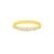 Anel Life Aparador em Prata 925 com Banho de Ouro Amarelo 18k e Pedras Incolores
