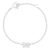 Pulseira Life Petit Laço em Prata 925