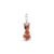 Pingente Life Viagem Canguru Australia em Prata 925 com Esmalte