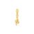 Pingente Life Enigma Serpente em Prata 925 com Banho de Ouro Amarelo 18k