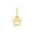 Pingente Life Animal Pegada em Prata 925 com Banho de Ouro Amarelo 18k