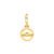 Pingente Life Mom em Prata 925 com Banho de Ouro Amarelo 18k