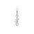 Pingente Life Viagem Salamandra em Prata 925