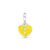 Pingente Life Amor Coração em Prata 925 com Esmalte