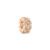 Separador Life Tranças em Liga Rosé com Banho de Ouro Rosé 18k e Pedras Incolores