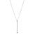 Pingente Life Glam II em Prata 925 com Pedras Verdes