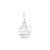 Pingente Life Origens Globo em Prata 925
