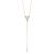 Colar Vivara em Ouro Amarelo 18k com Diamantes, 45cm