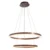 Pendente Led Metal Aluminio 54W 3000K Yamamura – CAFÉ
