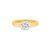 Anel Solitário Forever em Ouro Amarelo 18k com Diamante 1 ct