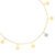 Pulseira Teen Estrela em Ouro Amarelo e Ouro Branco 18k com Diamantes