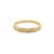 Meia Aliança Jazz em Ouro Amarelo 18k com Diamantes