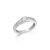 Anel Solitário Icona em Ouro Branco 18k com Diamantes 0,26 ct