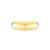 Aliança Lovely em Ouro Amarelo 18k com Diamante, 4mm