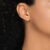 Brinco Ear Cuff Lux em Ouro Amarelo 18k com Topázios Incolores