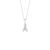 Pingente Letra A em Ouro Branco 18k com Diamantes 0,04 ct