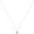 Colar Life Astros Estrela em Prata 925 com Pedras Pretas, 40cm