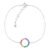 Pulseira Life Colors em Prata 925 com Pedras Coloridas