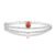 Bracelete Life Sun II em Prata 925 com Pedras Rosadas e Incolores