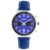 Relógio Akium Masculino Couro Azul
