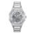 Relógio Hugo Skeleton Masculino Prata – 1530377