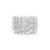Anel Life Moscato em Prata 925 com Pedras Incolores
