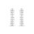 Brinco Life Moscato em Prata 925 com Pedras Incolores