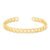Bracelete Life em Prata 925 com Banho de Ouro Amarelo 18k