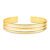 Bracelete Life em Prata 925 com Banho de Ouro Amarelo 18k