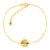 Pulseira Life Elegance em Prata 925 com Banho de Ouro Amarelo 18k