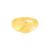Anel Life Relevo em Prata 925 com Banho de Ouro Amarelo 18k
