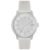Relógio Lacoste Masculino Borracha Branco e Prata 2011240