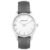 Relógio Akium Lady Casual Feminino Couro Cinza