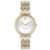 Relógio Life Sucesso Feminino Aço Dual Tone Dourado Aço