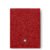 Mini Carteira Montblanc Sartorial Couro Vermelho – 130830