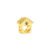 Separador Life Animal Casinha Pet em Prata 925 com Banho de Ouro Amarelo 18k