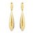 Brinco Celeste em Ouro Amarelo 18k com Diamantes 0,21 ct