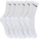 Kit de Meias Cano Alto Nike Everyday Cushioned Crew com 6 Pares – Adulto