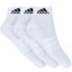 Kit de Meias adidas Cush Ank com 3 Pares – 41 a 43 – Adulto