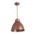 Pendente Aluminio 25Cm New Industrial – COBRE