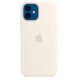 Capa para iPhone 12 e iPhone 12 Pro em Silicone Branca – Apple – MHL53ZE/A