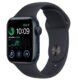 Apple Watch SE 2° geração (GPS 40 mm) Caixa meia-noite de alumínio Pulseira esportiva Meia-noite