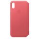 Capa Folio para iPhone XS Max de Couro Rosa-Peônia – Apple – MRX62ZM/A