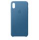 Capa Protetora para iPhone XS Max em Couro Azul Cape Cold – Apple – MTEW2ZM